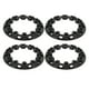 thumbnail image 1 of 4Pcs Wheel Hub Trim Cover Hubcaps Tire Protection Rim Cap Universal for ATV Go Kart 6in (OD: Approx. 170mm/6.7in, ID: Approx. 110mm/4.3in), 1 of 9