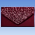 thumbnail image 2 of Msgweeeg Women Handbags Handbags Women's Casual Flap Colorful Rhinestone Handbag for Spring/Summer Trendy and Elegant for Evening Zippered Crossbody Bag, 2 of 7