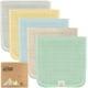 thumbnail image 1 of Paños para eructar KeaBabies Lumi Muslin, paquete de 5 unidades para bebés, niñas y niños, 1 of 9