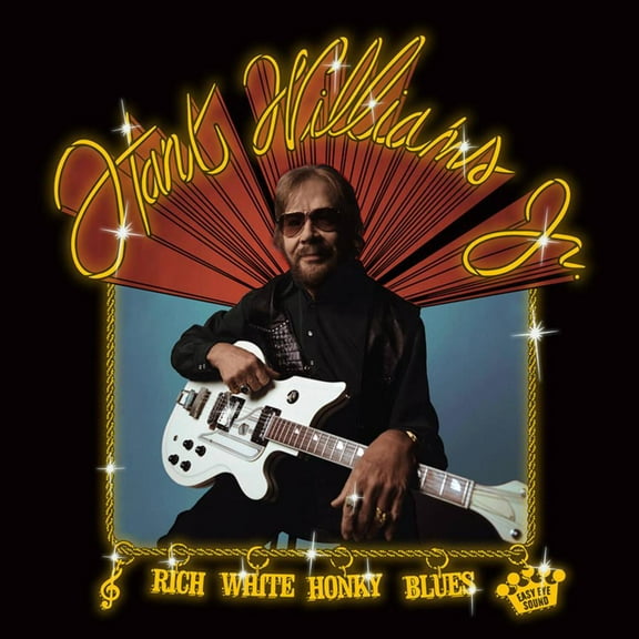 Hank Williams Jr. Rich White Honky Blues [Explicit Content] (Colored Vinyl, Gold & Black Splatter, Indie Exclusive) Records & LPs