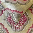 thumbnail image 2 of The HomeCentric King / Queen / Twin Pink Decorative Full 68"x18" Bed Runner With 2 Pillow Cover, Quilted & Damask Bed Scarf on Silk fabric - Emre, 2 of 4