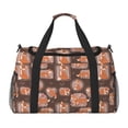 thumbnail image 1 of Disketp Beautiful Fox Bolsa de Viaje Tipo Duffle, Bolso de Mano para Fin de Semana para Mujer, Bolsa de Gimnasio Ligera para Hombre, Esencial para Viajes, 1 of 7