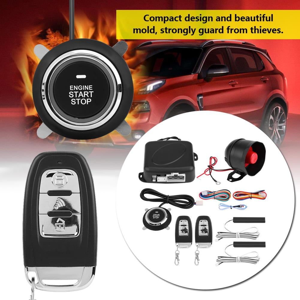 Universal push button engine start module DC12V manual gear /& automatic gear