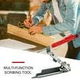 thumbnail image 2 of Scribing Tool Adjustable High Precision Construction Pencil Aluminum Alloy Scribe Gauge with Deep Hole Pencil Portable Scriber Line Maker Woodworking Tools, 2 of 8