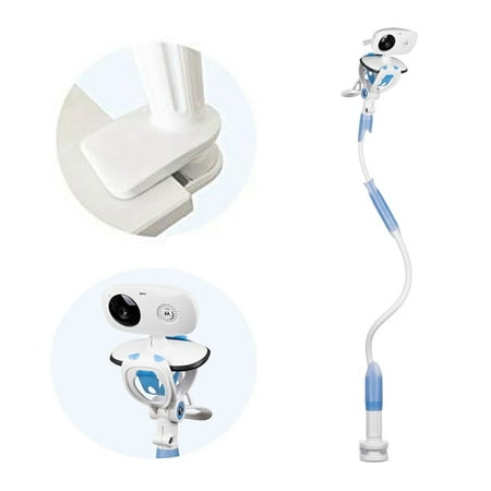 Image of Baby Monitor Camera Universal Flexible Baby Camera Holder with Strap No Drilling Safe Monitor Stand