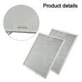 thumbnail image 3 of 2PCS 5 Layer Aluminum Cooker Hood Grease Filters Metal Mesh Extractor Vent Filter 280x350x9mm Oil Filter Range Aspirator Filter, 3 of 9