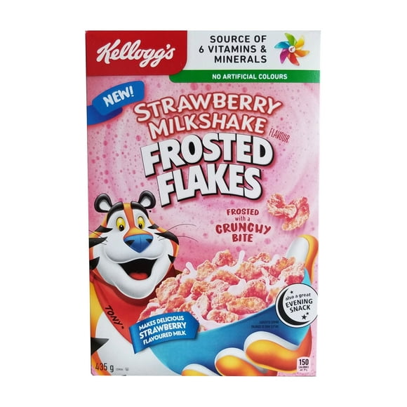FF STRW MLKSHK CRL - FRENCH KELLOGGS FF FRAISE CEREALE