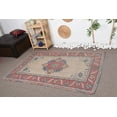 thumbnail image 3 of 4.1x6.1 ft Area Rug, Wool Rugs, Turkish Rug, Old Rug, Vintage Rug, Bedroom Rugs, 3 of 9