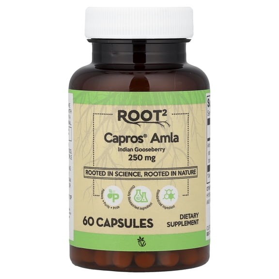 Vitacost Root2, Capros® Amla, 250 mg, 60 Capsules
