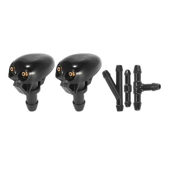 Motoforti Windshield Washer Nozzle Kit 28931-3S500 for Nissan Frontier with 3 Hose Connector 1 Set
