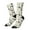 2 Black-2, variant on Vintage Moon Fox Crew Socks for Men & Women, Breathable Casual Athletic Ankle Socks