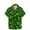 Green#6, variant on VBTAPA Mens 2025 St. Patrick's Day Shirts Luck Clover Printed Short Sleeve Button Down Shirt Loose Casual Aloha Shirts Irish Blessed Tops Prime Sales of The Day Green L