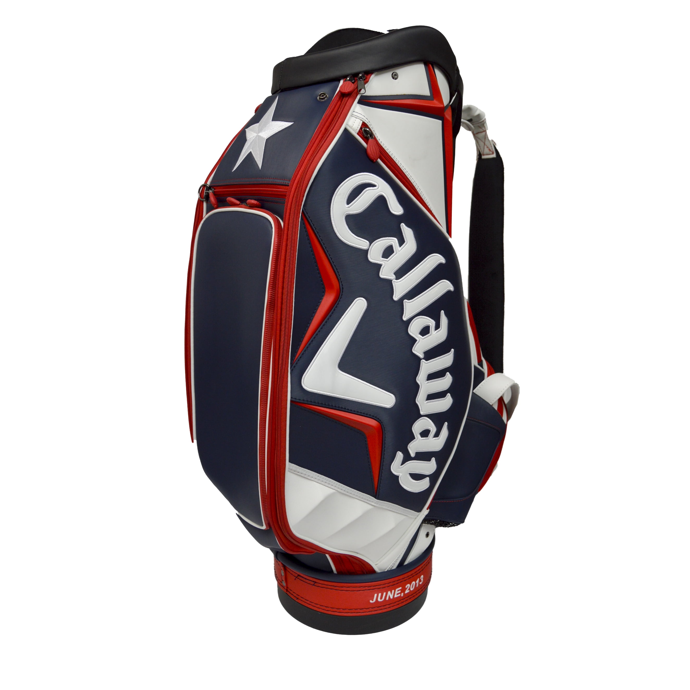 Callaway Golf Men's US Open Staff Bag White/Blue/Red