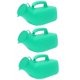 thumbnail image 1 of 3x Frasco de orina masculino con tapa esterilizable en autoclave para pacientes que viajan en campamentos 1,2 l verde, suguomei, 1 of 5