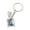 Blue fish, variant on Creative Resin Water Bag Keychain Charm Stylish Resin Fish Keychain with Water Bag Hangings Decoration