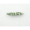 thumbnail image 2 of Faship Peridot Green Premium Rhinestone Crystal Floral Small Hair Barrette Clip, 2 of 5