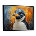 thumbnail image 2 of Designart "Portrait Of Curious Penguins I" Penguin Floater Framed Wall Art Prints, 2 of 5