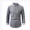 Gray, variant on Mens 100% Cotton Oxford Shirt with Contrast Cuffs for Business & Daily Wear Long Sleeve Dress Shirts for Men Button Down Work Casual Shirt with Pocket Big and Tall Size M-5XL White