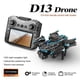 thumbnail image 3 of D13 Brushless Quadcopter Obstacle Avoidance Aerial Photography RC Drone with Screen Remote, 1 Batter, 3 of 5