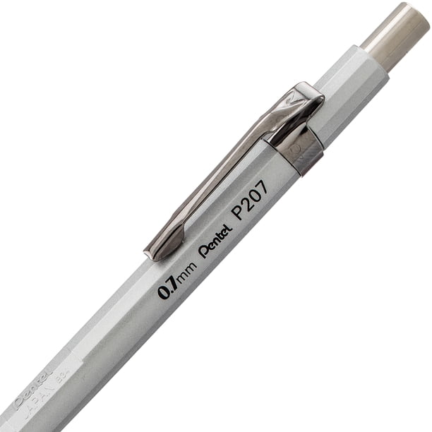 Pentel Sharp Metallic Mechanical Pencil, .7mm point with Lead and