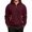 Wine, variant on DJDLJWCJ Hoodies for Boys Fleece Lined Quarter Zipper Hooded Sweatshirt for Boys Winter Warm Pullover Hoodie Gray Size 5T