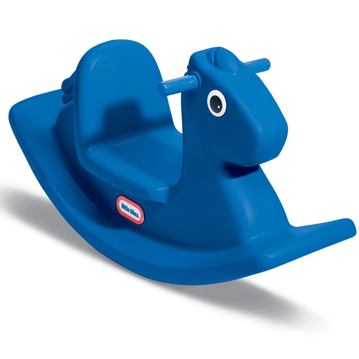 Little Tikes 620171 Outdoor & Indoor Balance Rocking Horse for Toddlers, Blue - 3