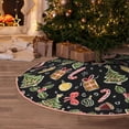 thumbnail image 6 of Kdxio Christmas Tree Decoration Print Christmas Tree Skirt Christmas Xmas Tree Skirts Mat for New Year Holiday Christmas Party Decorations-30", 6 of 7