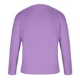 thumbnail image 5 of Azrian Men's Casual Pullover Long Sleeve Men Casual Solid Sports Long-sleeved V-neck Fitness Training Clothes T-shirt Top, 5 of 8