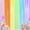 Pastel Color, variant on Pastel Color Party Decorations, 2 Pack 3.3 x 6.6 ft Pastel Color Foil Curtain Backdrop Metallic Tinsel Foil Fringe Curtains Streamers Photo Prop for Birthday Wedding Party Supplies