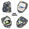 thumbnail image 5 of FORMRS Mini Backpack Purse for Women Travel Daypack Casual Shoulder Bag, Blue Capybaras, 5 of 7