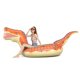 thumbnail image 2 of Flotador inflable con forma de dinosaurio Jasonwell T-Rex de 3,15 m para niños, 2 of 7