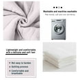 thumbnail image 6 of Coollooc Direct Cooling Throw Blanket, Double Sided Cold Effect, Lightweight Breathable Summer Bed Blanket for Couch, Transfer Heat to Keep Body Cool Night Sweats, 70.86x78.74in(Beige), 6 of 9