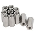 thumbnail image 4 of Tuercas de acoplamiento hexagonales ANGGREK M8 a prueba de herrumbre 10 piezas, 4 of 8