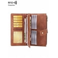thumbnail image 6 of Beltzy Wallets for Women Leather Credit Card Holder with RFID Blocking Large Capacity Wristlet with RFID Blocking, 6 of 7