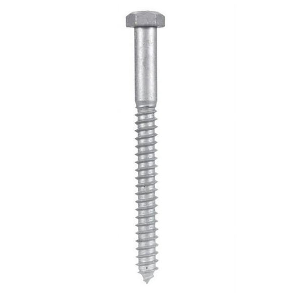 Hillman 812102 0.5 x 5.5 in. Galvanized Hex Head Lag Bolt