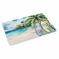 thumbnail image 2 of Summer Beach Door Mat&nbsp;Indoor Outdoor Entrance, Non Slip Rug for Kitchen Bathroom Entryway Rug, Tropical Coastal Palm Tree Surfboard Washable Doormat Floor Mat for Office Home Decor 24x36 Inch, 2 of 8