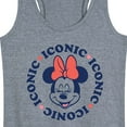 thumbnail image 3 of Mickey & Friends - Minnie Iconic Repeated - Women's Racerback Tank Top, 3 of 5