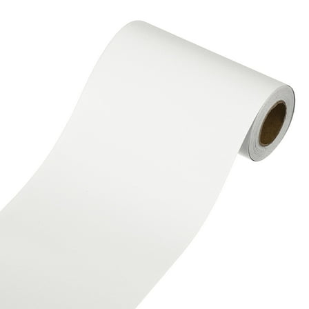 Wallpaper Border, Peel and Stick Wallpaper Borders, 3.9" x 196" Self Adhesive Mirror Frame Trim for Bedroom, White