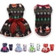 thumbnail image 4 of Winter Pets Dresses Christmas Dog Clothes Warm Cute Printed Skirt for Puppy Cat Kitten Dog Dress Cotton Pet Clothing Cat Costume ShopWise Round, 4 of 16