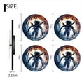 thumbnail image 2 of Battery Operated Analog Wall Clocks Non-Ticking Silent Modern Clock Decorative for Home,Office-Astronaut In Space Suit Floating Through Wormhole(10inch), 2 of 4