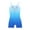 Blue, variant on Girls' Gymnastics Leotards With Shorts Sparkly Biketards Sleeveless Cute Ballet Dancewear Blue for 4-5Y