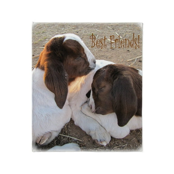 CafePress - Best Friends! Throw Blanket - Soft Fleece Throw Blanket, 50"x60" for All Ages
