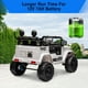 thumbnail image 4 of Camión eléctrico para niños 12V con control remoto, suspensión de resorte, luces LED, Bluetooth, 3 velocidades, 4 of 7