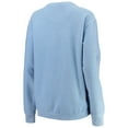 thumbnail image 2 of Women's Pressbox Carolina Blue North Carolina Tar Heels Comfy Cord Vintage Wash Basic Arch Pullover Sweatshirt, 2 of 3