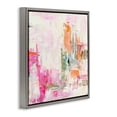 thumbnail image 2 of Stupell Industries Contemporary New Age Pink Abstract Gray Floating Frame Canvas Art, 18 x 18, by Design Fabrikken, 2 of 8