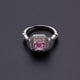 thumbnail image 3 of Anillos de Cristal Elegantes Sunnimix Regalos de Graduación Día de San Valentín Número 9, 3 of 8
