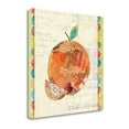 thumbnail image 2 of Tangletown Fine Art 'Fruit Collage IV Orange' Graphic Art Print on Wrapped Canvas, 2 of 2