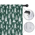 thumbnail image 4 of Blackout Kids Curtains,Green Christmas Tree Pattern Childrens Insulated Curtains Set Of 2,Bedroom Essentials,Toddler Room Decor 42"x84", 4 of 5