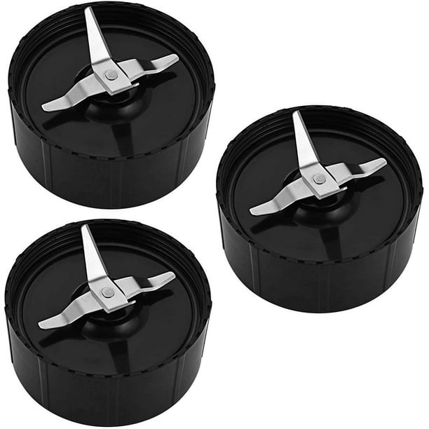 Cuchilla de repuesto de 3 uds para exprimidor de licuadora Magic Bullet de 250 W, piezas de repuesto de hoja de bala mágica, accesorios para mezclador de bala mágica JFHHH pequeña
