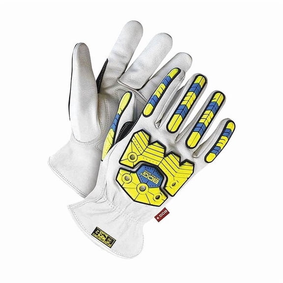 Bdg Cut-Resistant Leather Gloves, Cut Level A5 ,L 1 PR 20-9-10697-L